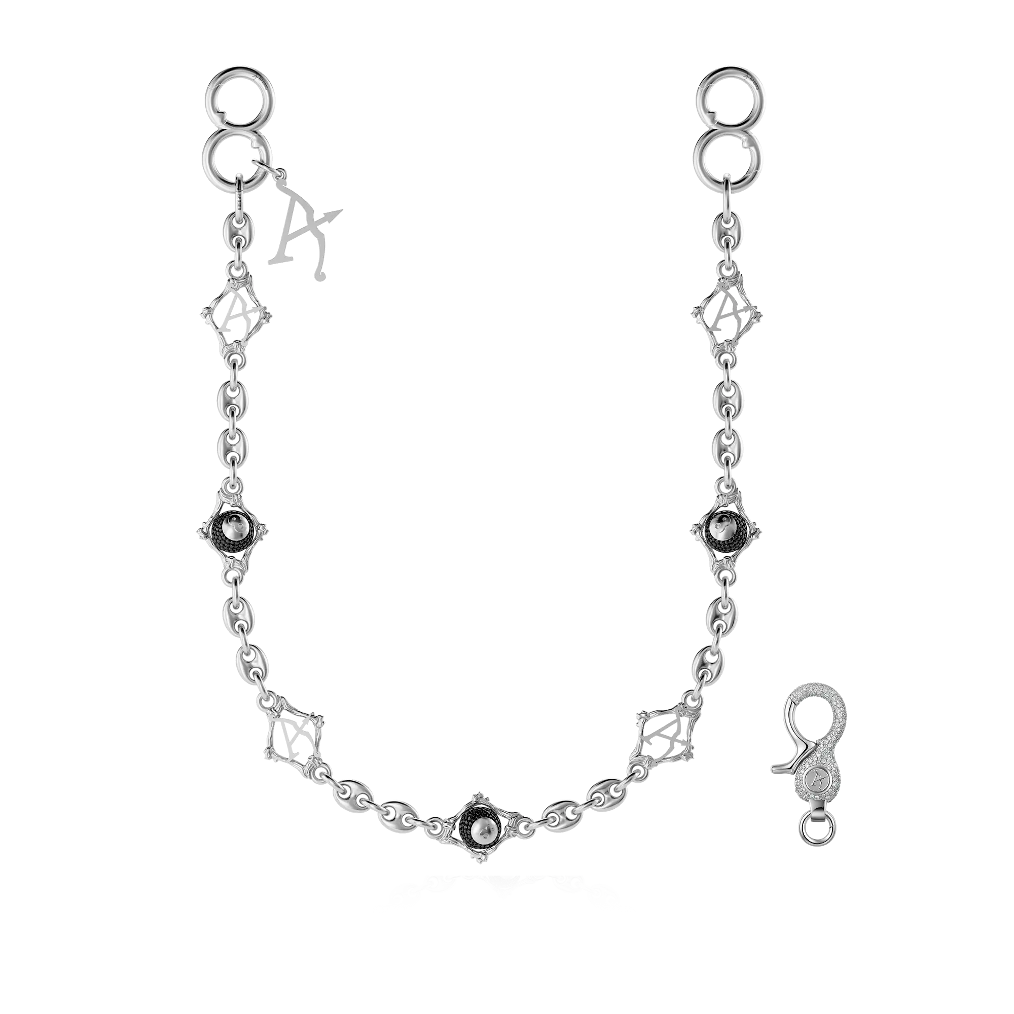 Magische "8" Ball Wallet -Kette