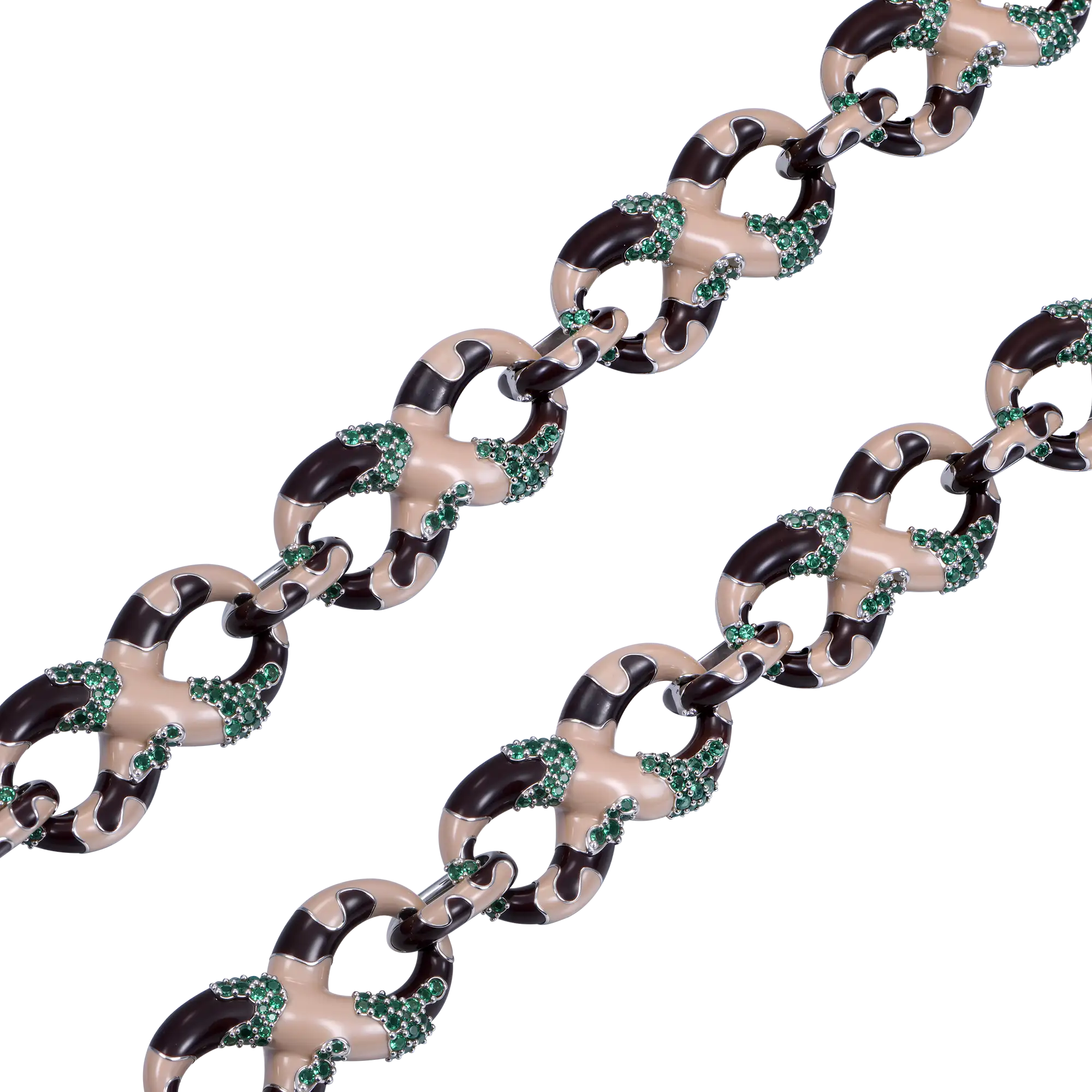 Infinity OG Camo Email Link Halskette und Brieftaschenkette