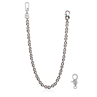 Collier à maillons en émail Infinity OG Camo & Chaîne de portefeuille