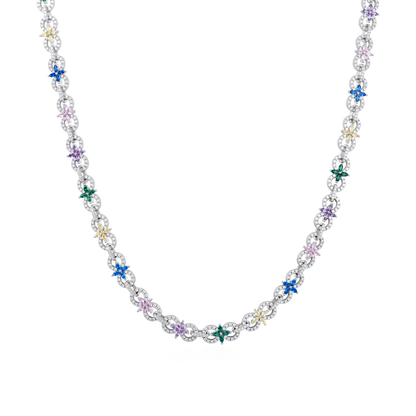 Chaîne trèfle à quatre feuilles Infinity