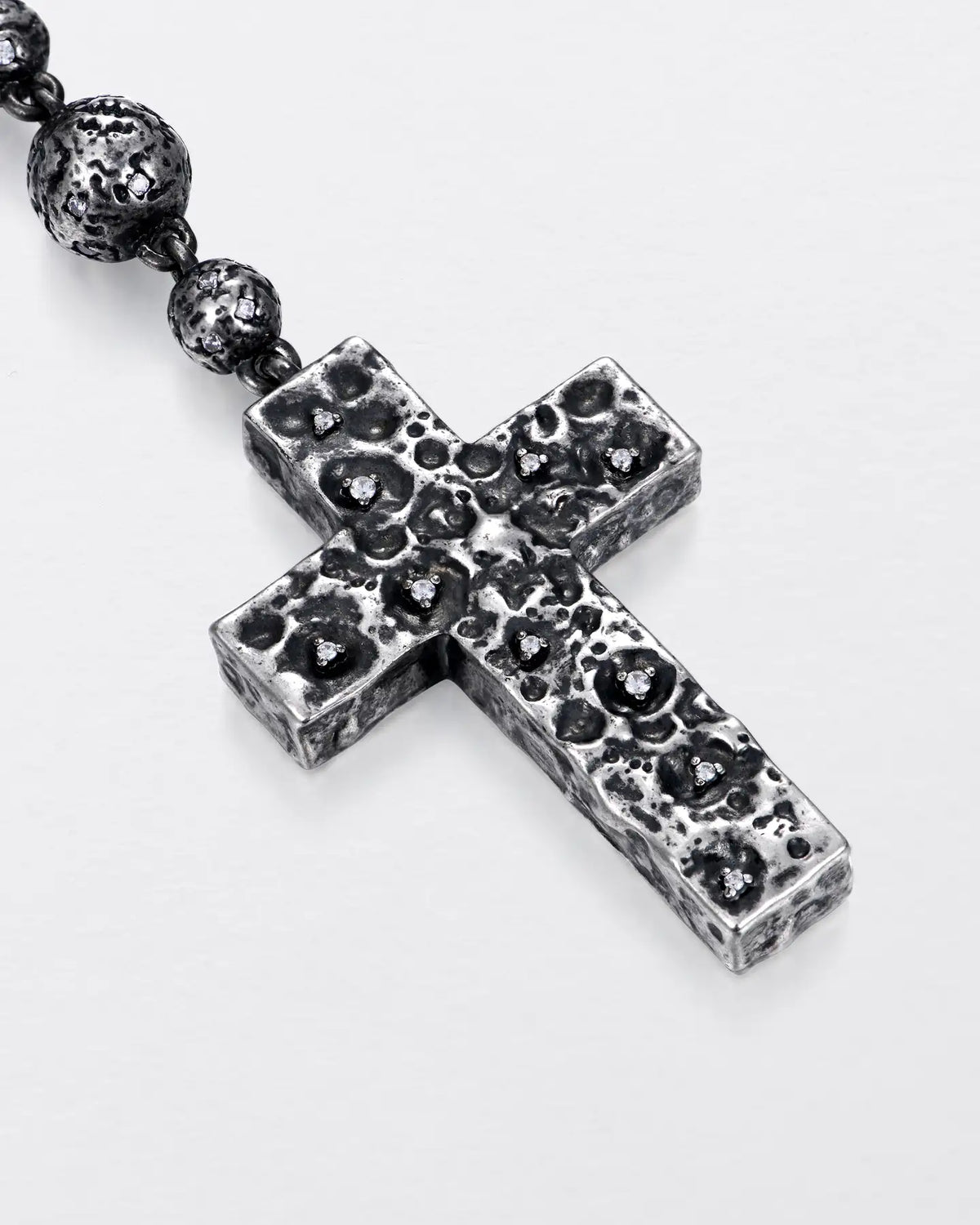 RELIC MARY ROSARY NECKLACE
