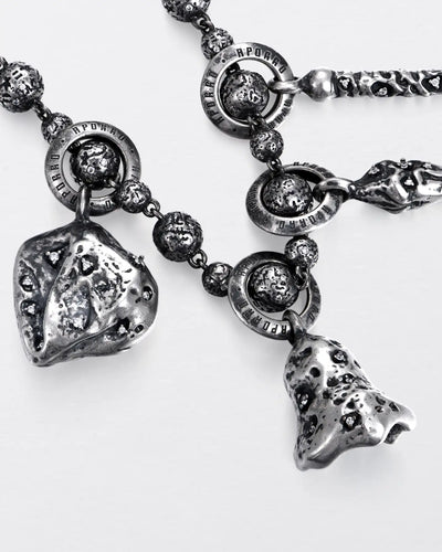 WEATHERED CHARMS NECKLACE