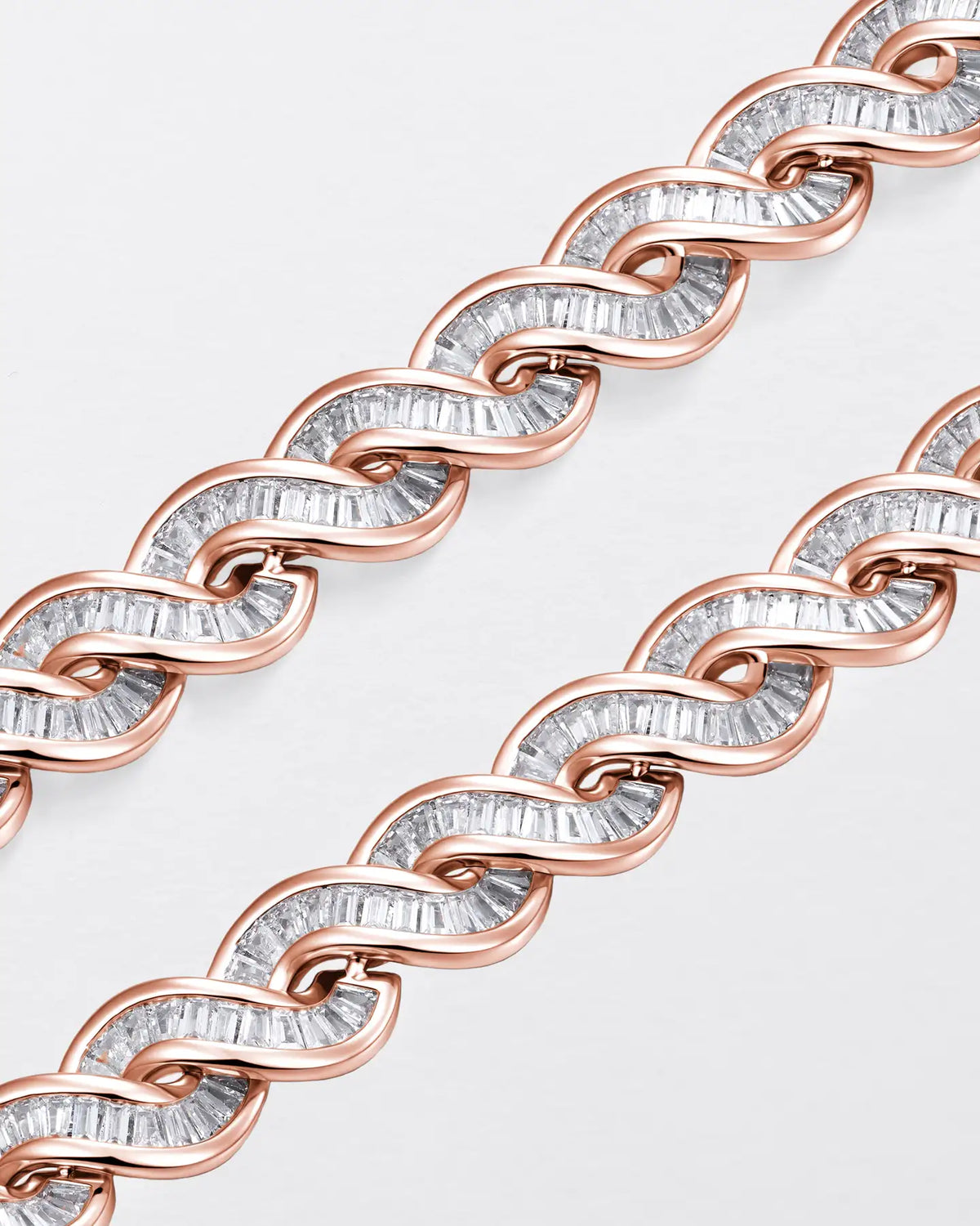 Moissanite APORRO DNA Chain - 8mm