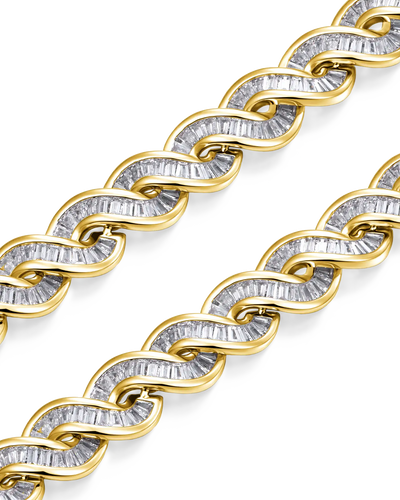 Moissanite APORRO DNA Chain - 8mm