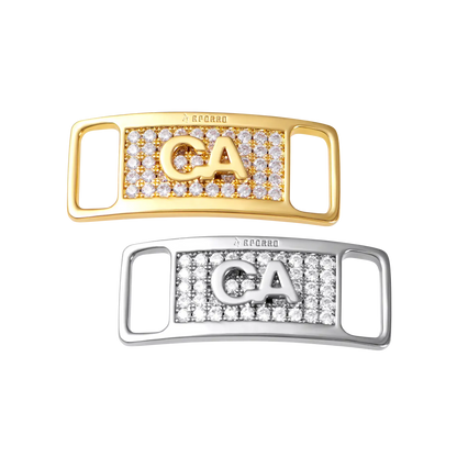 Iced Out California "CA" Lace Lock