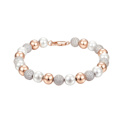 TROVE Pearl and Bead Bracelet - 8mm