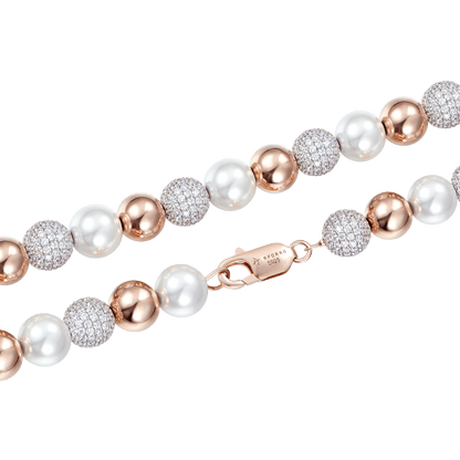 Women's TROVE Pearl and Bead Chain - 22"