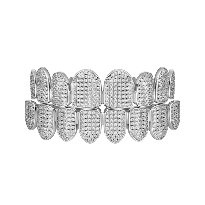 Iced out bottom best sale grillz