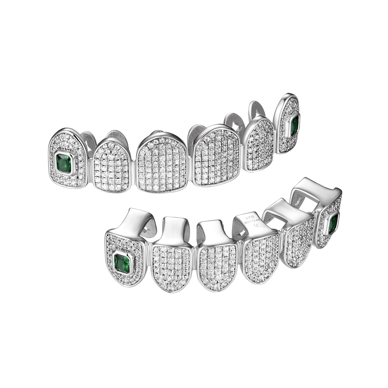 #Style_6 Teeth Emerald Cut