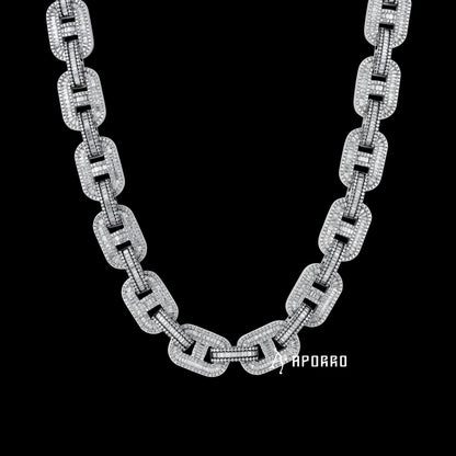 APORRO Premium Custom Baguette G-link chain Custom Design Deposit