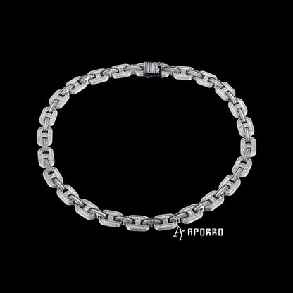 APORRO Premium Custom Baguette G-link chain Custom Design Deposit