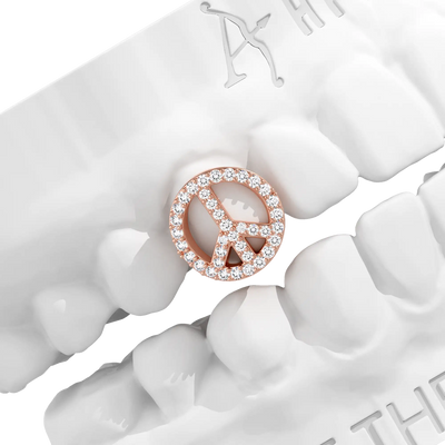 Peace Emblem Grillz