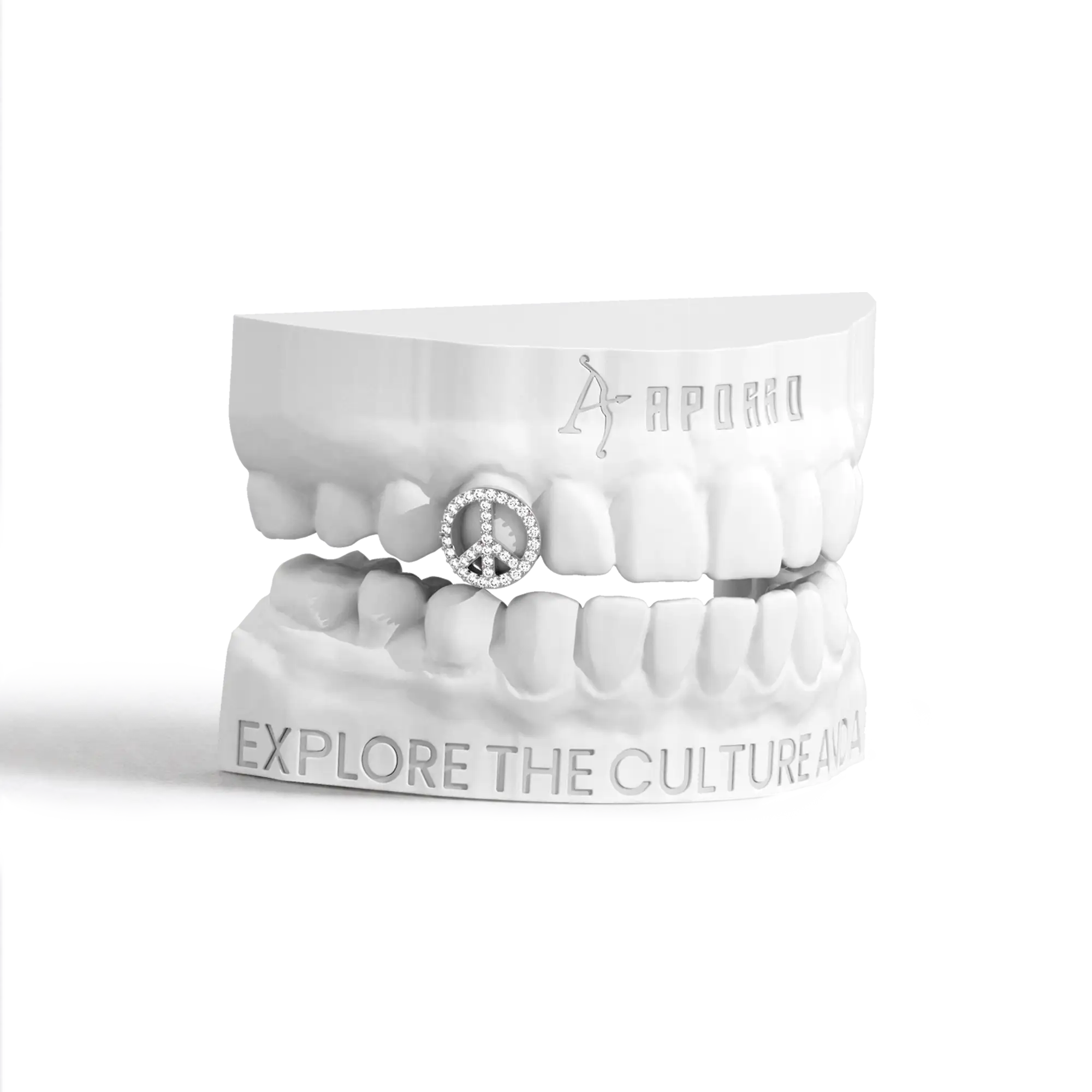 Peace Emblem Grillz