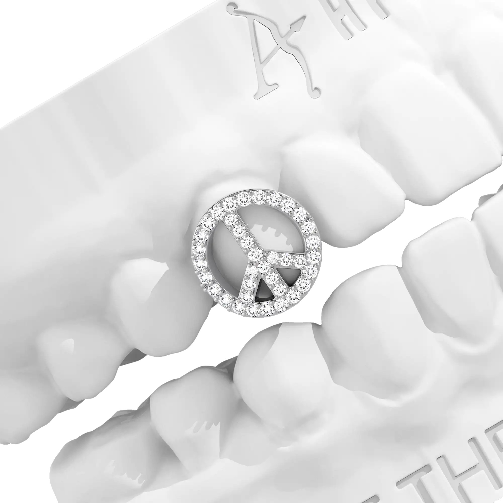 Peace Emblem Grillz