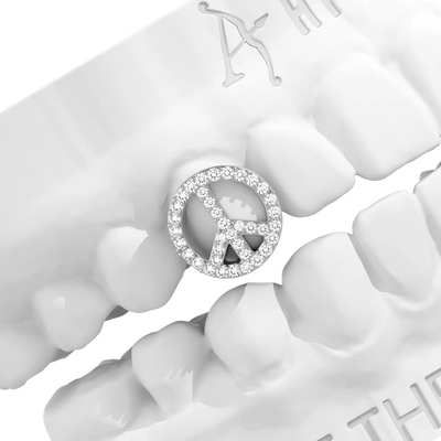 Peace Emblem Grillz