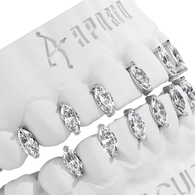 Parrilla personalizada Marquise Blade Gap