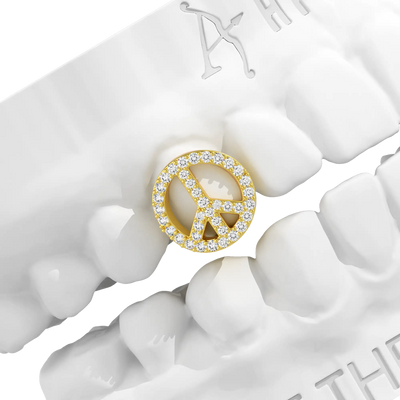 Peace Emblem Grillz