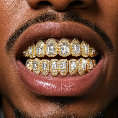 Emerald Frame Grillz