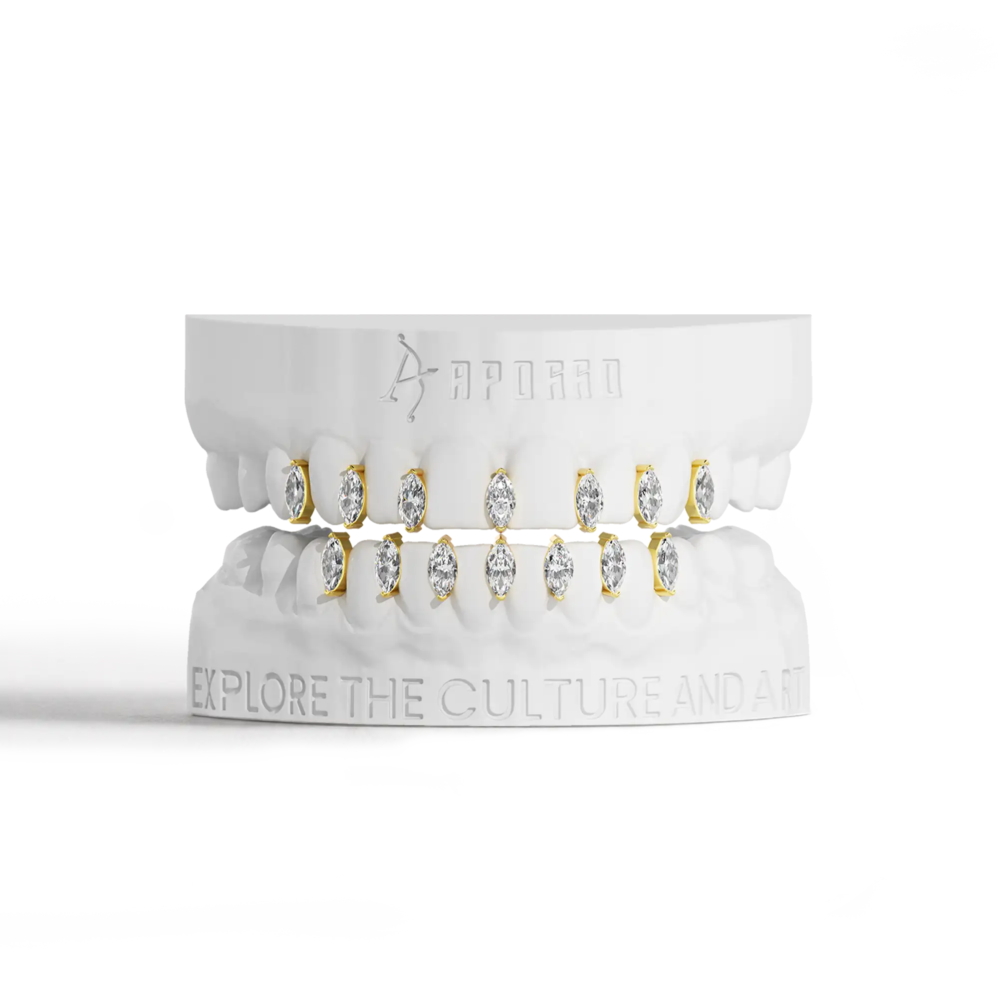 Parrilla personalizada Marquise Blade Gap