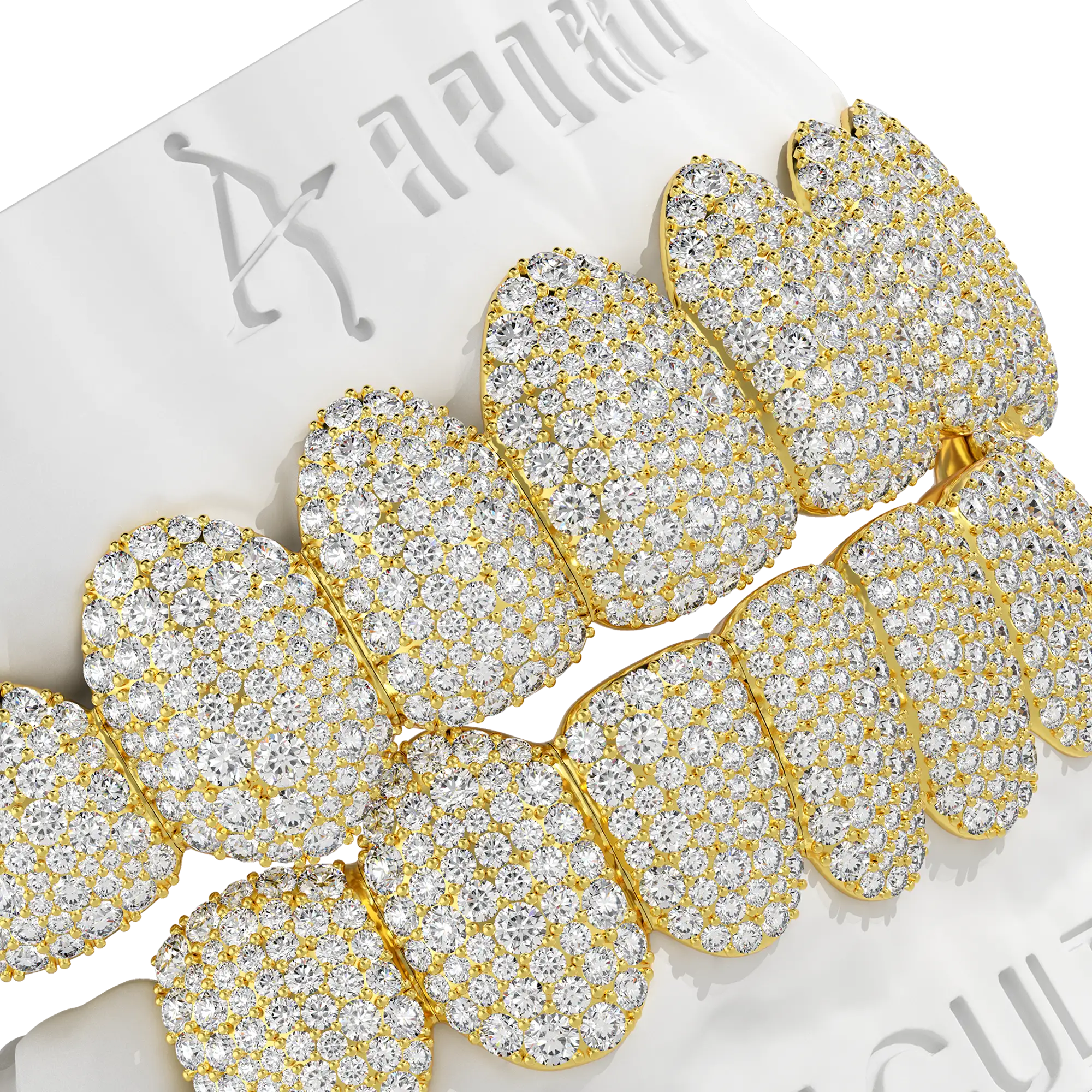 Grillz de inundación de hielo personalizado