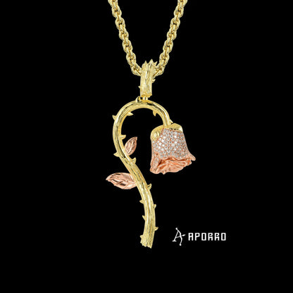 APORRO Premium Rose Necklace Custom Design Deposit