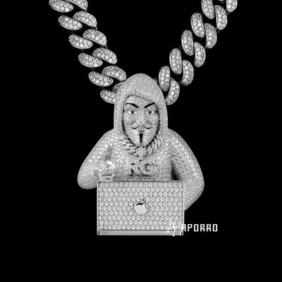 Collana ghiacciata 3D personalizzata APORRO Premium