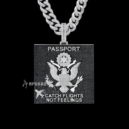 APORRO Premium Custom Passport Pendant