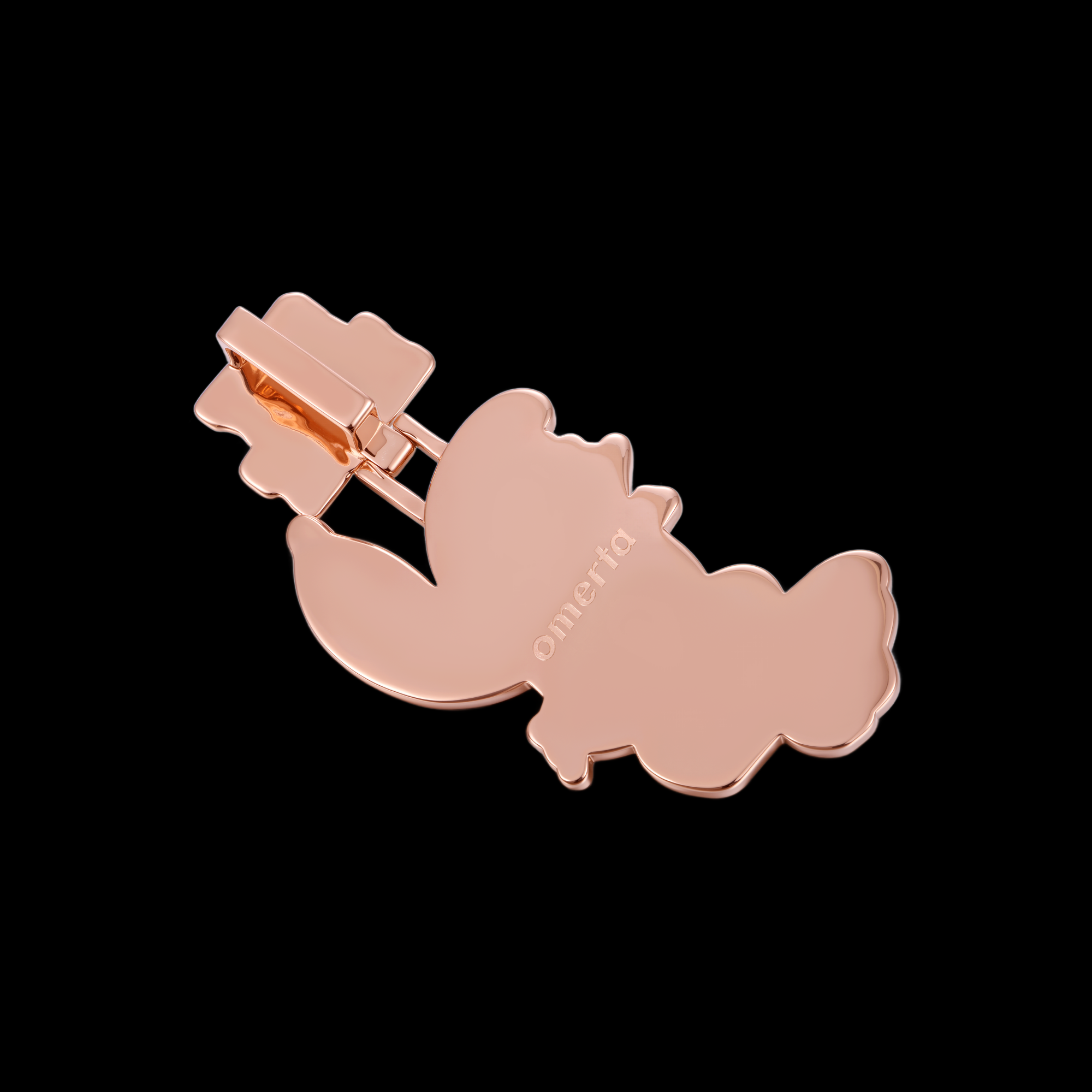 APORRO Premium Custom 3D Iced Bugs Bunny Pendant