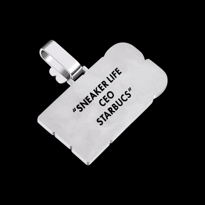 APORRO Premium Custom Name Pendant With Emerald Cut Diamonds