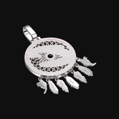 APORRO Premium Custom Iced Catcher Pendant