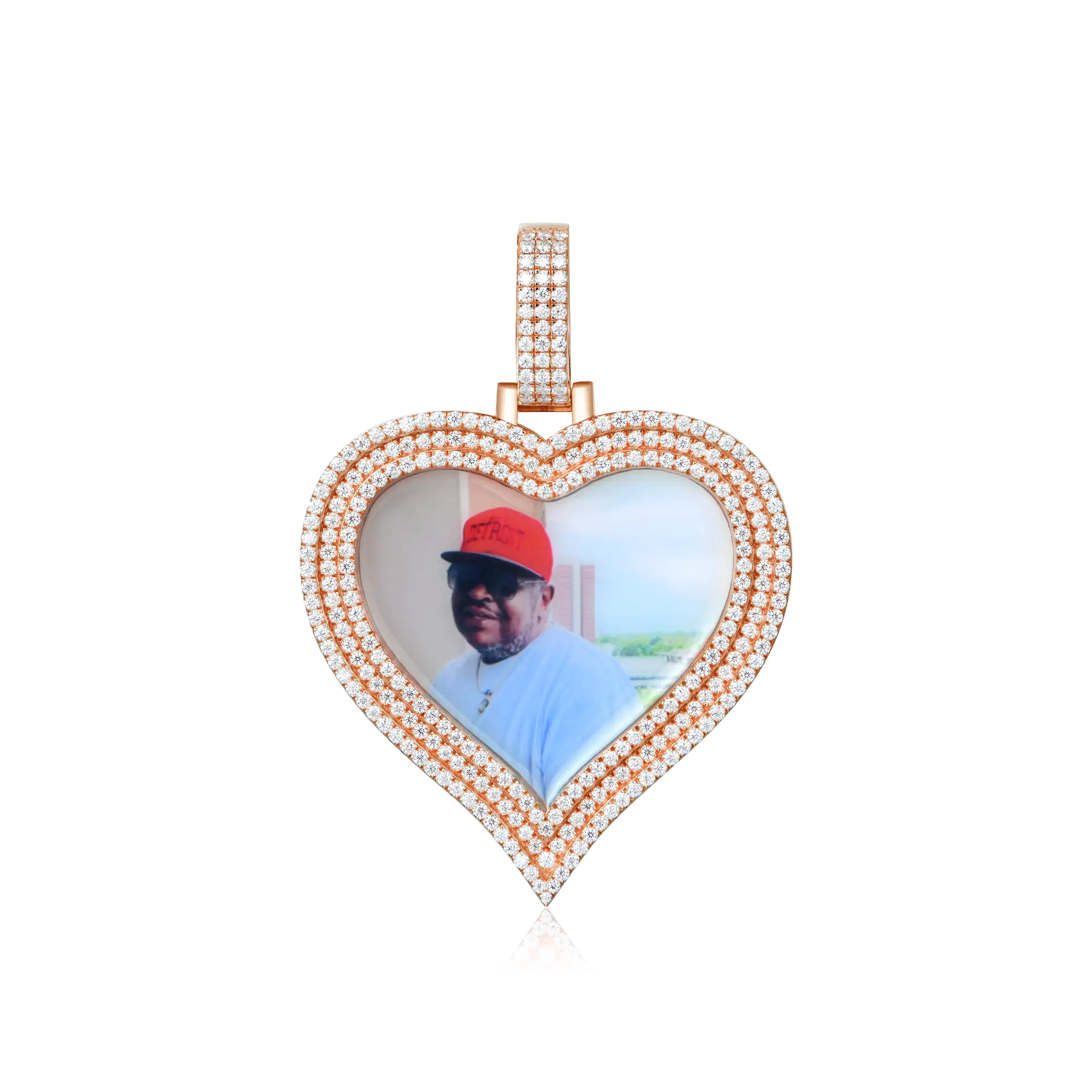 Love Photo Frame Pendant - 51mm