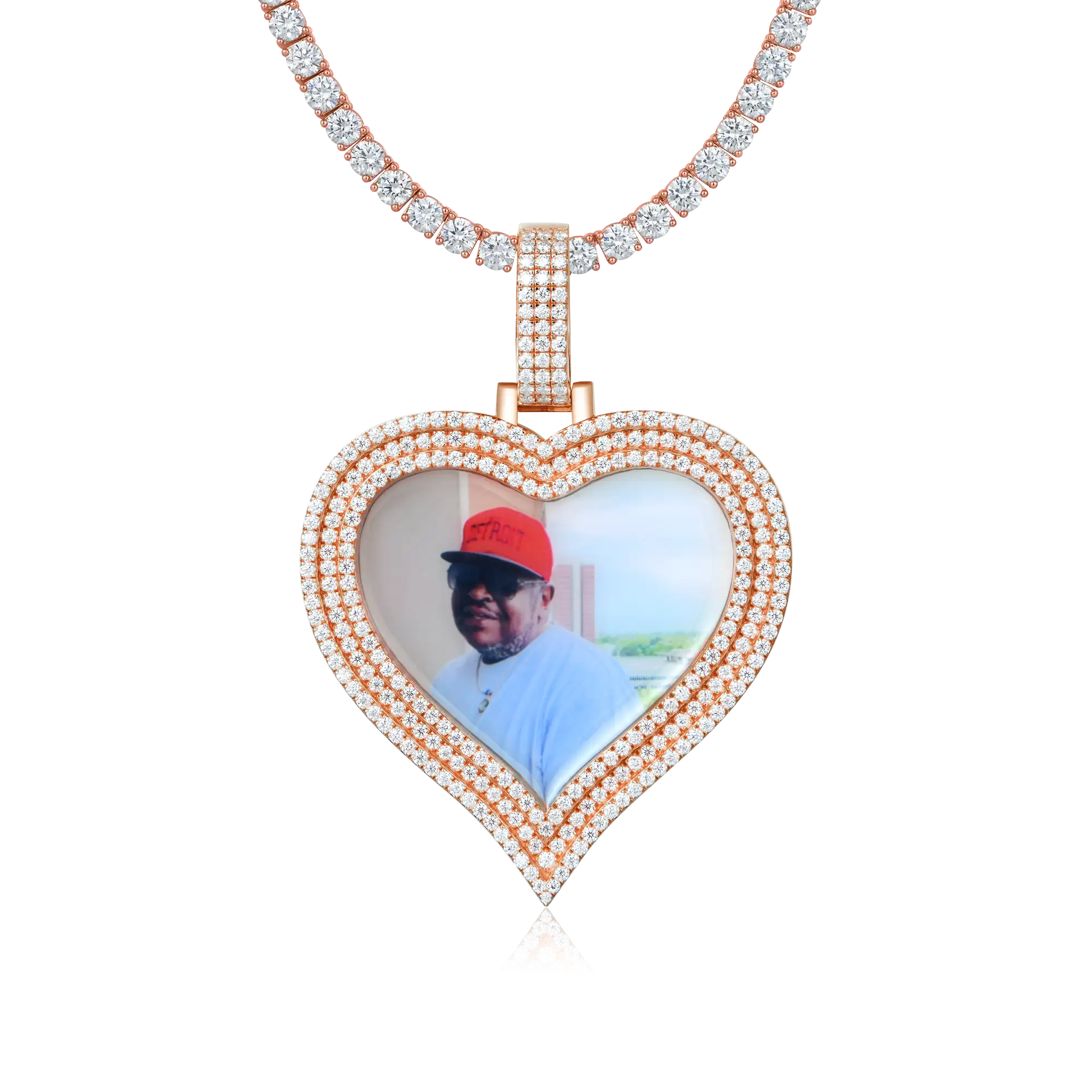 Love Photo Frame Pendant - 51mm