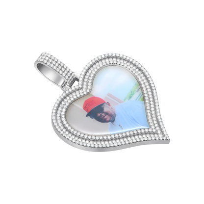 Love Photo Frame Pendant - 51mm