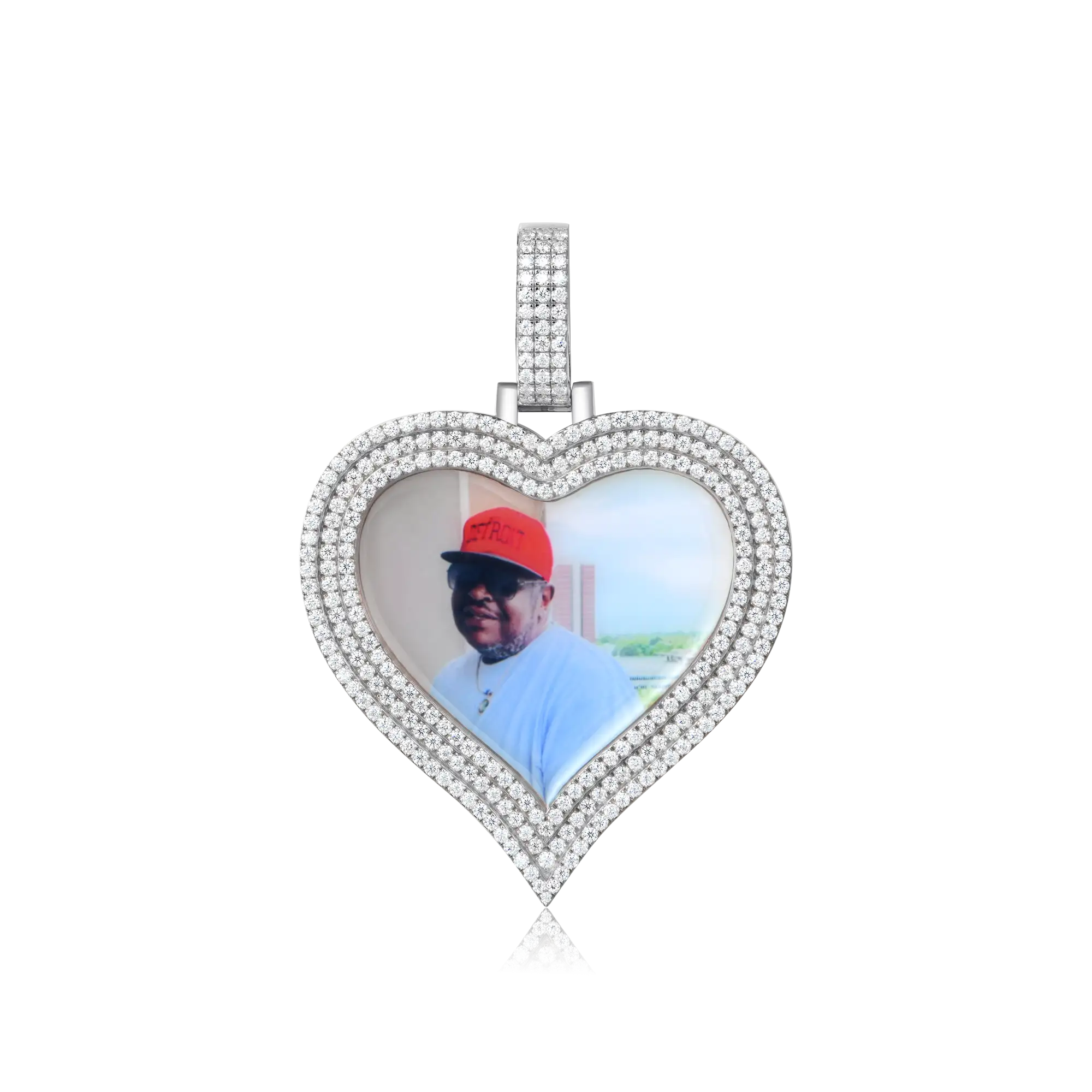 Love Photo Frame Pendant - 51mm