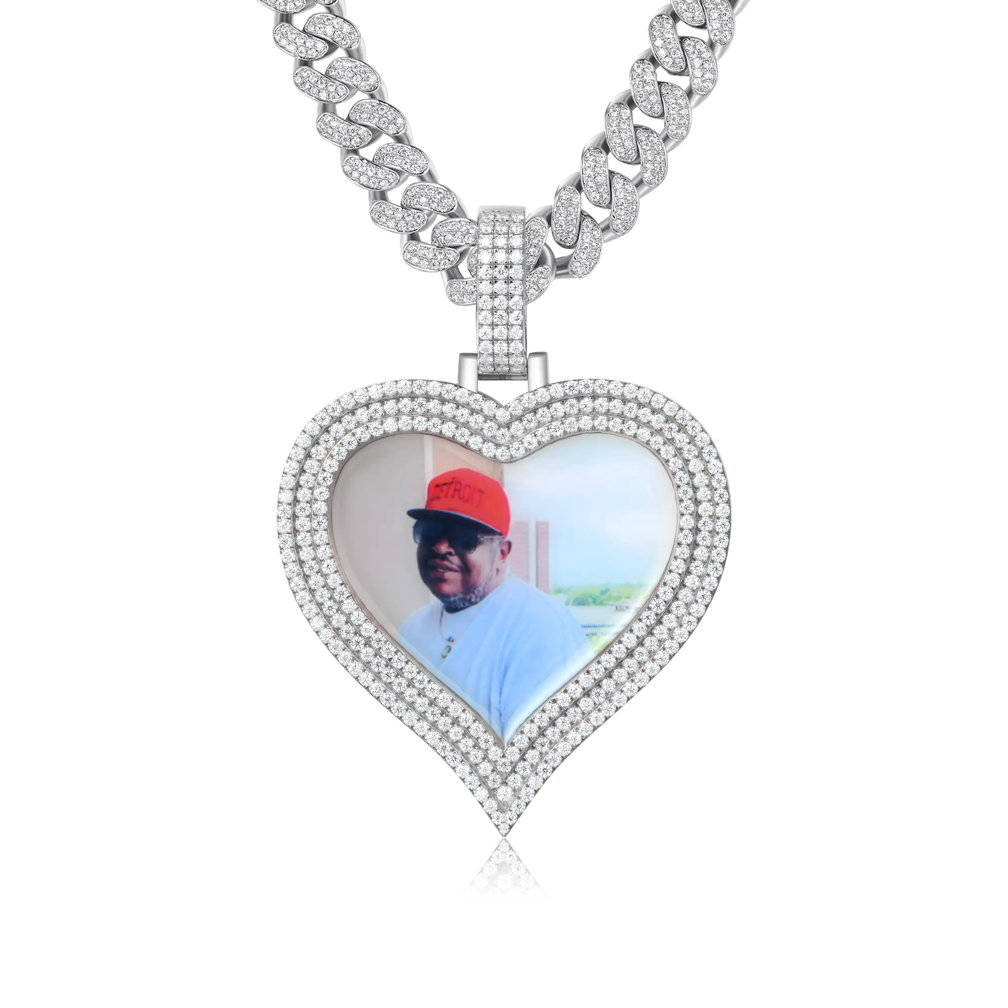 Love Photo Frame Pendant - 51mm