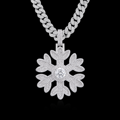 APORRO Premium Custom Frost Flake Ciondolo