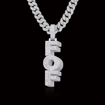 APORRO Premium Custom Vertial Style Name Pendant