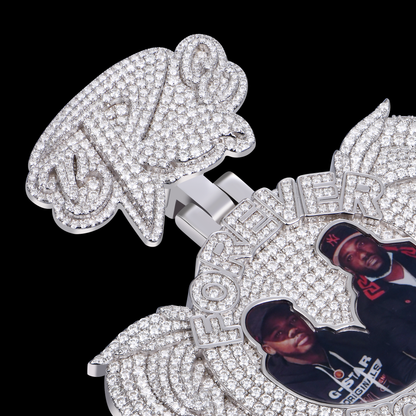 APORRO Premium Custom Fully lced Out Photo Pendant