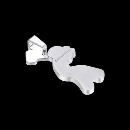 APORRO Premium Custom Iced Concrete Boy Pendant