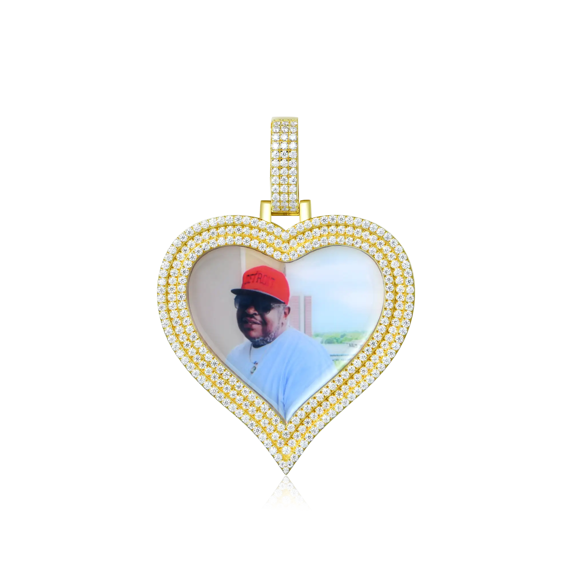 Love Photo Frame Pendant - 51mm