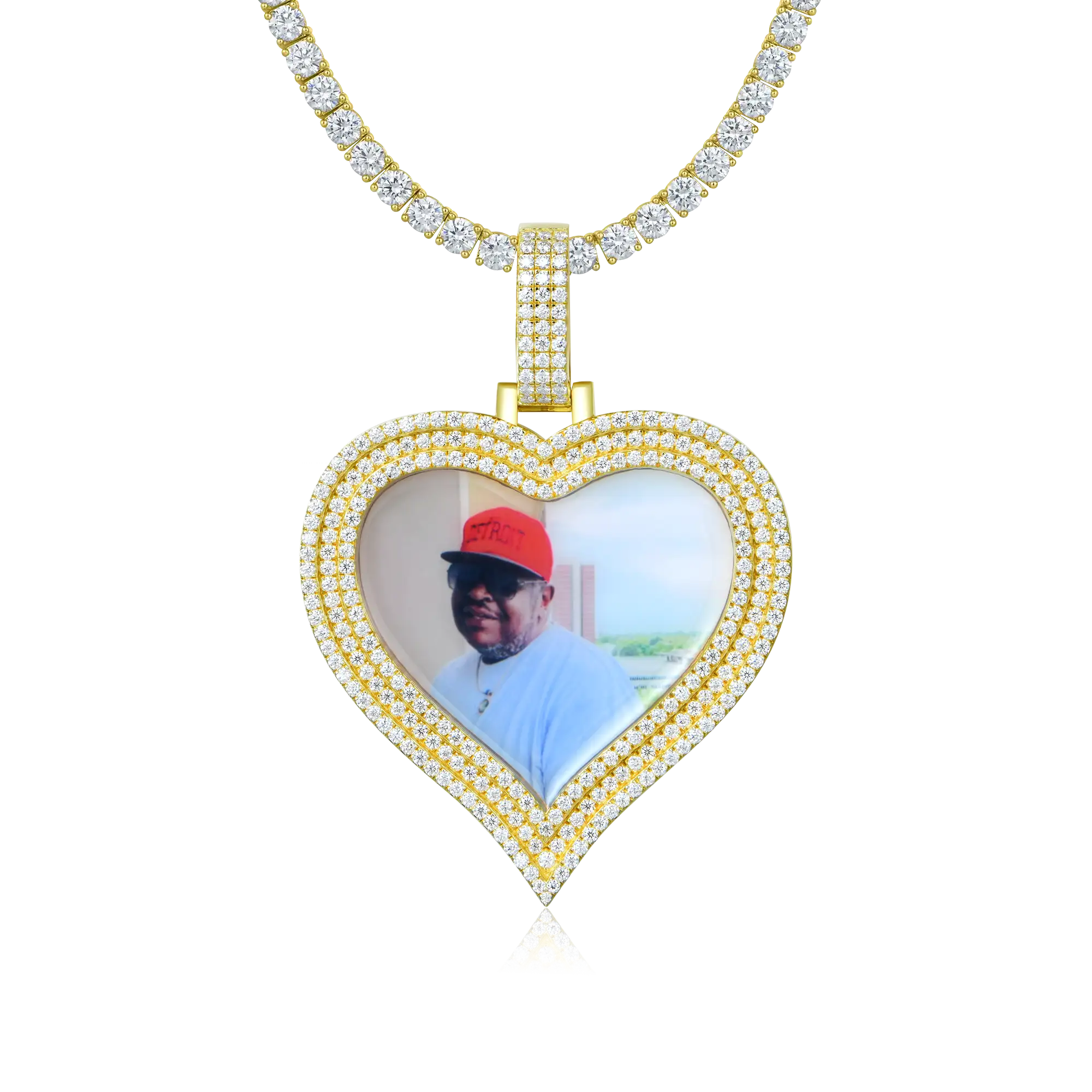 Love Photo Frame Pendant - 51mm