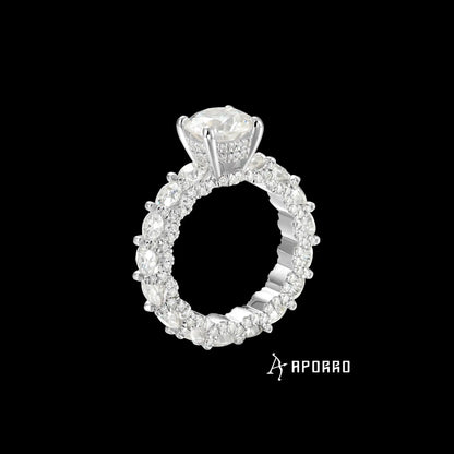 APORRO Premium Engagement Ring For Male and Female Custom Design Deposit