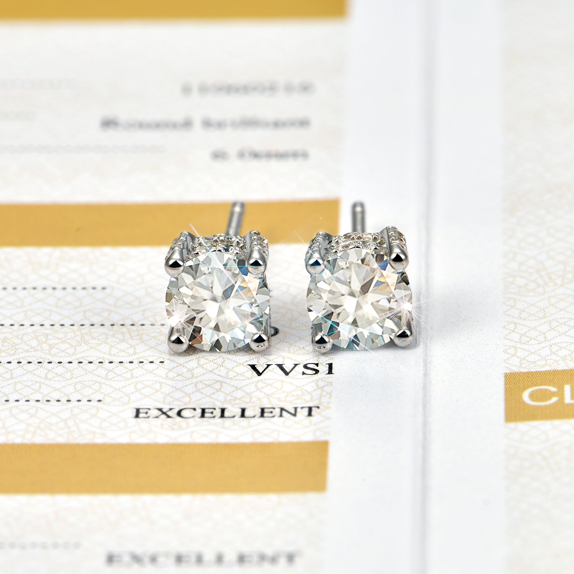 Certificado de piedra preciosa GRA Moissanite [Válido para joyas de moissanite]
