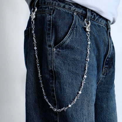 Thorned Brilliance Chain & Wallet Chain