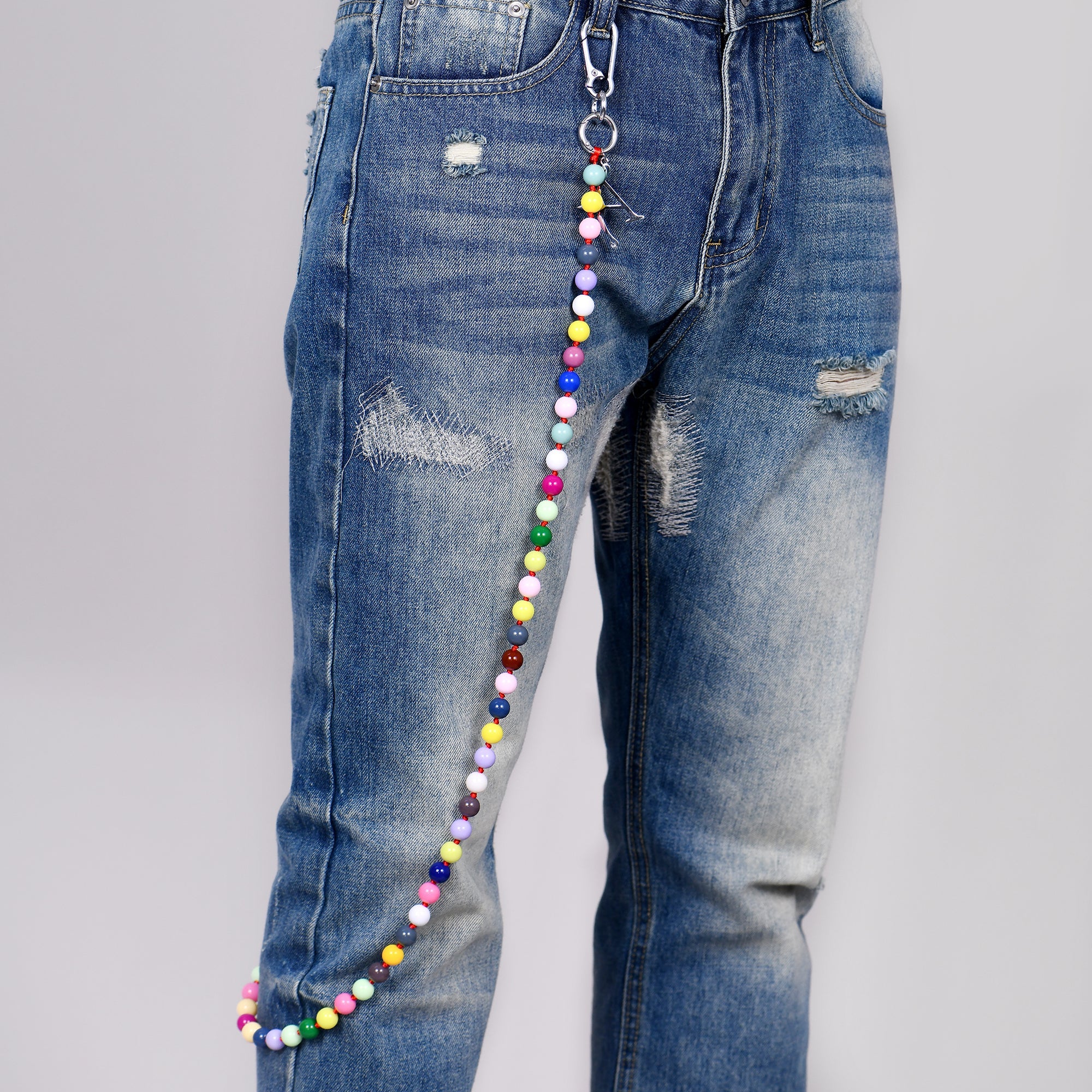 Tropic Pop Beads Wallet Chain