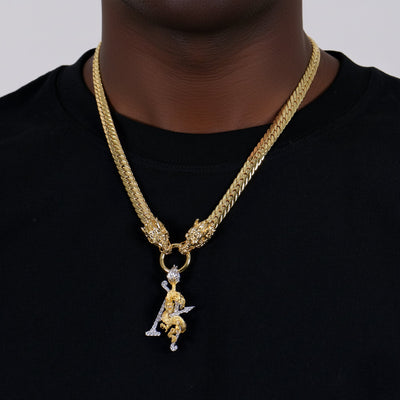 WONG Double Dragon Miami Cuban Chain - 8mm