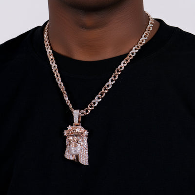 #Chain_20" 8mm Brass Infinity Chain