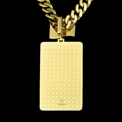 APORRO Premium Custom 3D Dogtag-Anhänger