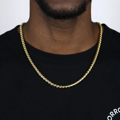 Franco Chain - Yellow Gold