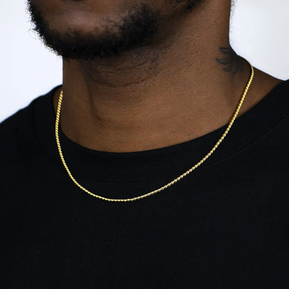 Franco Chain - Yellow Gold